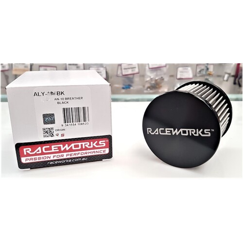 Raceworks Small AN-10 Breather Filter
