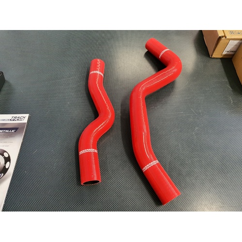 Autobahn88 Radiator Hose Kit - Red - Mitsubishi EVO 4, 5, 6, 4G63