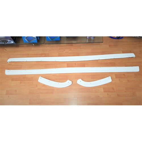 EPR Damd Style FRP Side Skirt & Bumper Extensions - Suits Mitsubishi EVO 7 8 9 IX