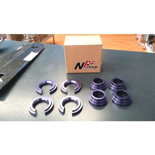 N1 Suspension Subframe Collars - Suits Nissan S13 S14 S15 Skyline R32 R33 R34