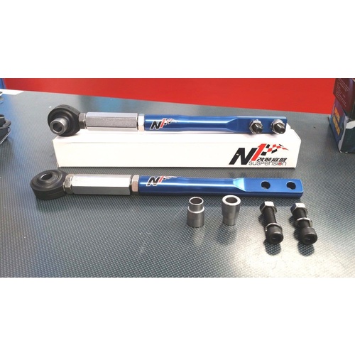 N1 Suspension Tension Castor Rods - Suits Nissan Skyline Silvia