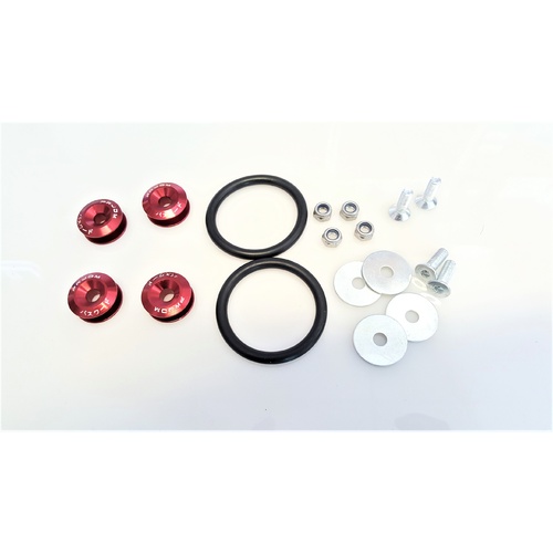 PW Bumper Quick Release Kit RED Password JDM