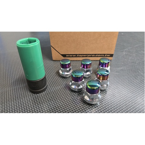 TPI Neo DT NUTZ Wheel Nuts - M12x1.5 Mitsubishi, Mazda, Toyota, Honda, Kia, Hyundai