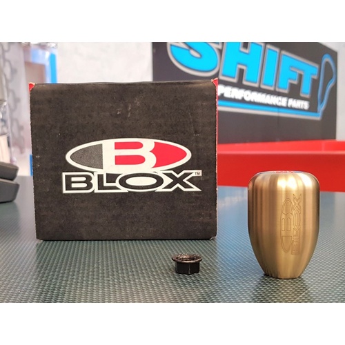 BLOX Racing Bronze Weighted Shift Gear Knob - M10X1.5 6-Speed Honda DC5 EP3