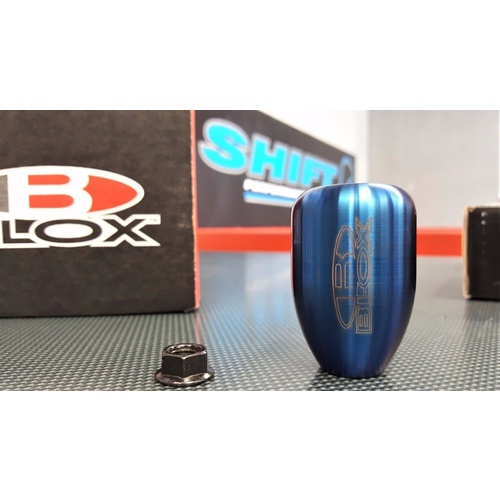 BLOX Torch Blue Weighted Shift Knob - M10x1.25 5-Speed EVO Skyline Silvia