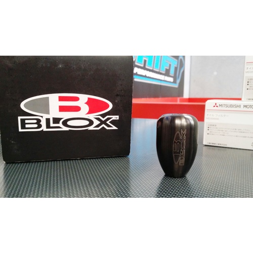 BLOX Weighted Gunmetal Shift Gear Knob M10X1.25 6Speed EVO 8 9 MAZDA