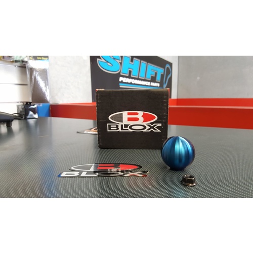 BLOX 490 Torch Blue Weighted Shift Knob - M12x1.25 WRX Skyline GTR S15