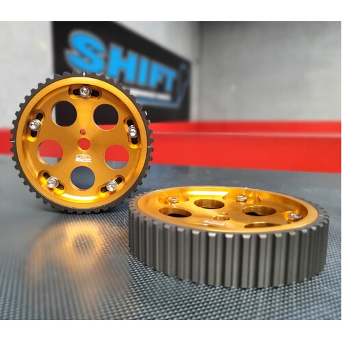 BLOX Racing Adjustable Cam Gears - Suits Mitsubishi EVO 5, 6, 7, 8, 9 Wagon 4G63