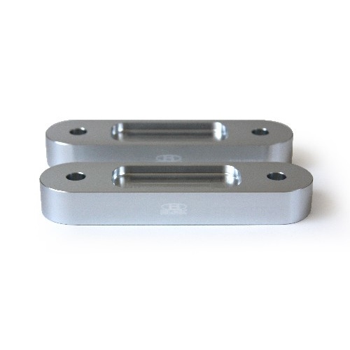 Blox Racing 20mm Front Bump Steer Kit Spacers Silver S2000 S2K