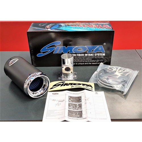 Simota Carbon Charger Intake Kit - Suits Mitsubishi Lancer 2007 to 2012 2.0L Special Order 4-5 Weeks!