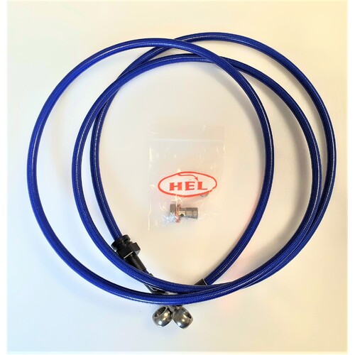 HEL Mitsubishi EVO 7-9 Full Length Clutch Line - Blue