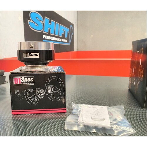  D1 Spec Steering Wheel Quick Release - Suits Most Sparco Momo Nardi