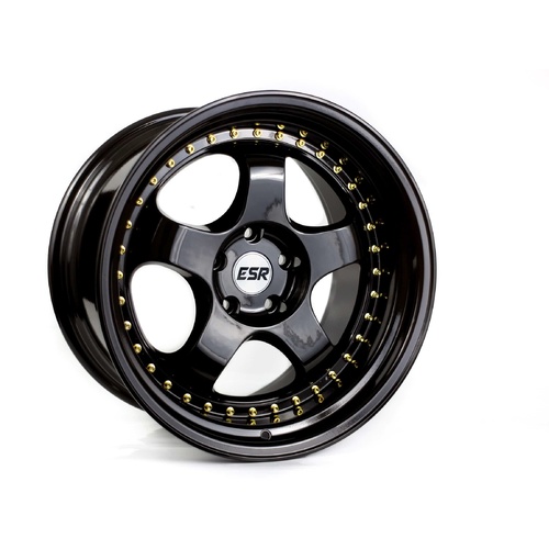 ESR SR06 Wheels Gloss Black 18x10.5" Offset+22 PCD5/114.3