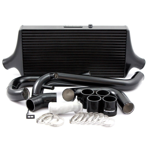 Plazmaman Evo 4-6 Race Swept Back Intercooler Kit Black