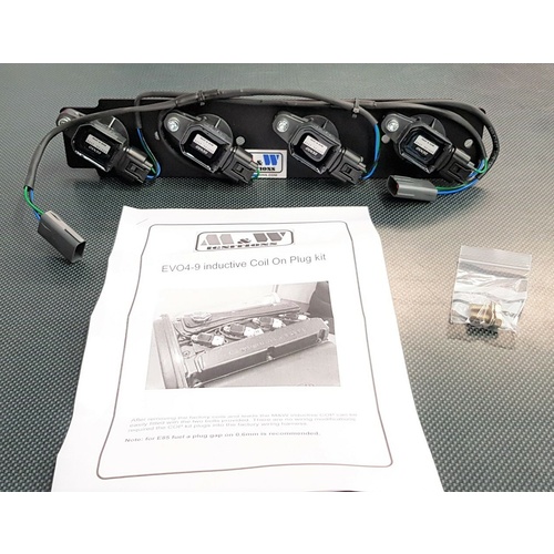 M&W Ignition COP Kit Mitsubishi EVO 4 to 9 IX Racing E85 Boost