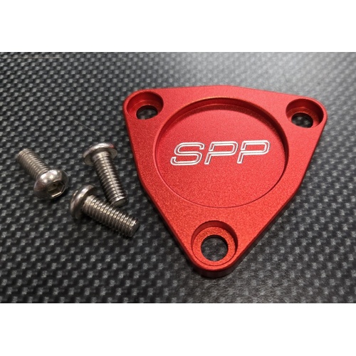 SPP EVO 4-8 Black Cam Position Sensor Housing Cover  - Suits Mitsubishi EVO 4-8, 9 Wagon non mivec