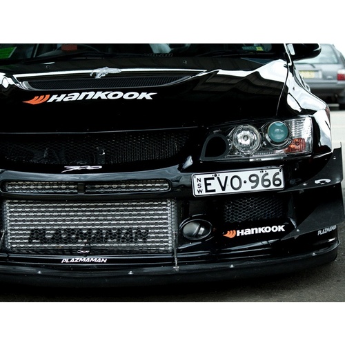 Plazmaman Evo 7-8 Pro Series Intercooler Kit Silver