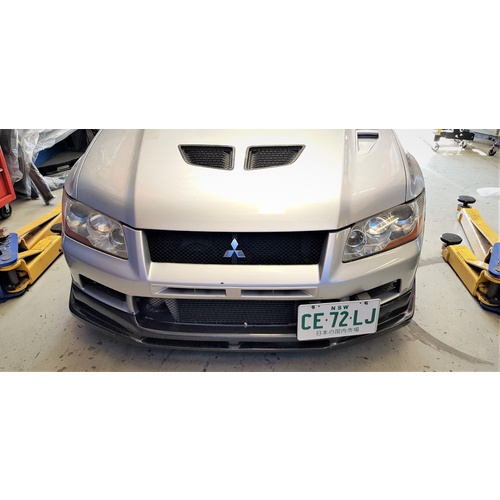 Carspeed EVO 7 Kansai Style Carbon Lip Kit - Suits Mitsubishi EVO 7, VII, GTA