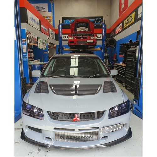 Carspeed EVO 9 Ralliart Style Carbon Lower Lip Kit - Suits Mitsubishi EVO 9 IX.