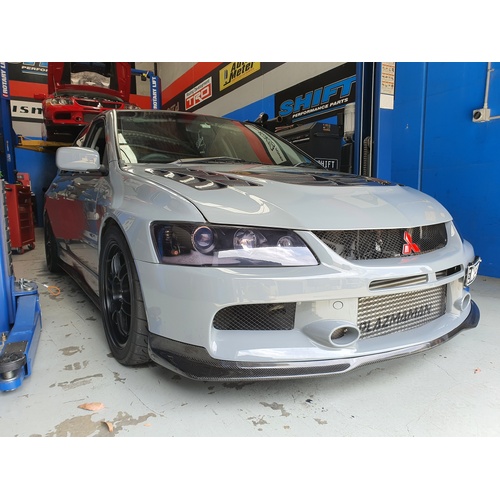 Carspeed EVO 9 Ralliart Style Carbon Lip - Suits Mitsubishi EVO 9, 9 Wagon