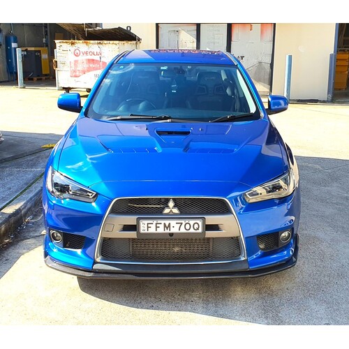 Carspeed EVO X Charge Speed Style Carbon Lower Lip Kit - Suits Mitsubishi EVO X