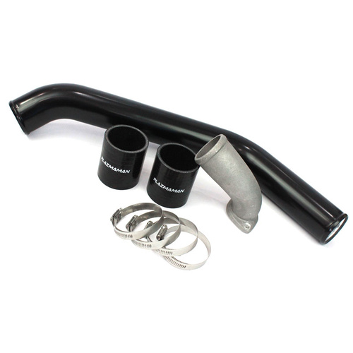 Plazmaman EVO X Black Hot Side Pipe Kit - Mitsubishi EVO X 4B11