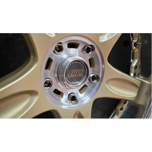 SPP RAYS GTC Style Wheel Nuts - Suits Rays Engineering Volk Racing GT-C Wheels