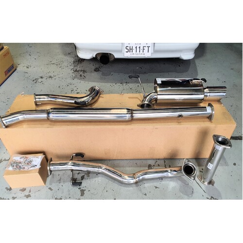 APS/Invidia EVO Turbo Back System - Suits Mitsubishi EVO 7 8 9 CT9A 4G63 JDM Wagon