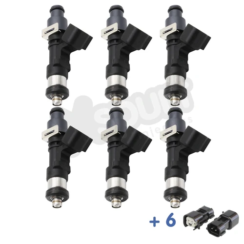 Xspurt 1000cc Injectors + Adaptors Suits Toyota 1JZ / 2JZ top feed engines (Soarer, Supra)