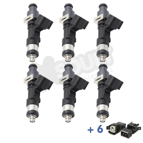 Xspurt 1000cc Injectors + Adaptors - Suits Nissan Skyline GTR RB26 (Set of 6)