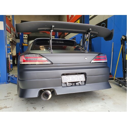 Invidia N1 Cat back Exhaust w/Ti Tip - Nissan Silvia/200SX S14/S15