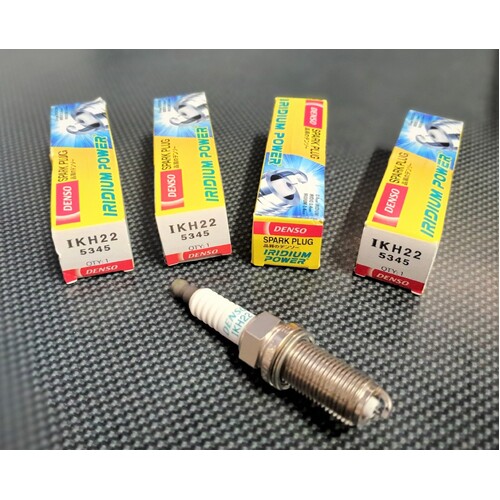Denso IKH22 Iridium Power Spark Plugs - Mitsubishi EVO 9 IX & Wagon Mivec CT9W