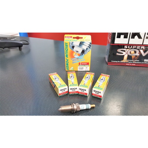 Denso IKH24 Iridium Power Spark Plugs - Mitsubishi EVO 9 IX & Wagon Mivec CT9W