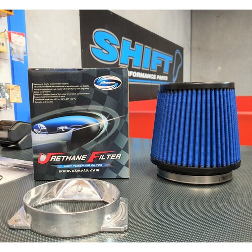 Simota Dual Entry Air Filter Kit - Suits Mitsubishi EVO 6 7 8 9 Galant Pajero 