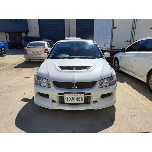Genuine Mitsubishi EVO 9 OEM Series 2 Front Lip