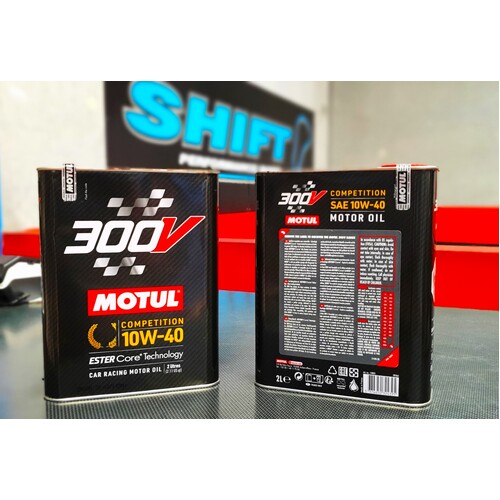 MOTUL 300V Competition Engine Oil - 10W-40 2 Litre Bottle