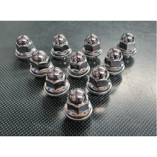 Mitsubishi Factory Wheel Nuts - Suits EVO 5, 6, 7, 8, 9, X ENKEI BBS OZ Racing
