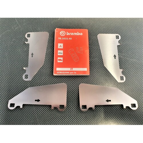  Brembo Mitsubishi EVO 4-9 Front Brake Shim Kit