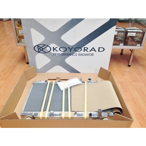 Koyo R33 Skyline 48mm Aluminium Radiator - Suits Nissan Skyline R33 GTR & GTS-T