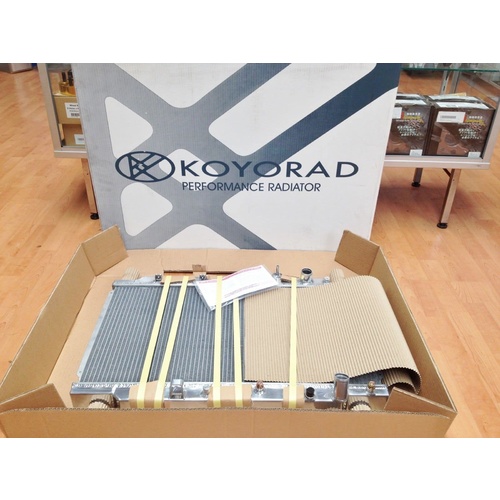 Koyo 48mm Aluminium Radiator - Suits Nissan Skyline R33 GTR & GTS-T
