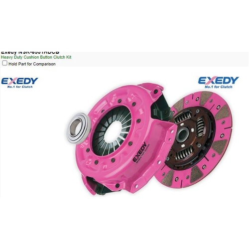 EXEDY Heavy Duty Cushion Button Clutch Kit - Suits Nissan S13 180SX & S14 200SX SR20DET.