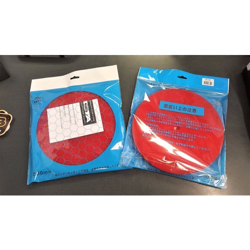 Simota Power Flow Reloaded Filter Sponge Red 200MM HKS