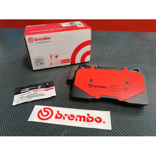 Brembo EVO Premium Ceramic Front Brake Pads - Mitsubishi EVO 4-9 CT9W