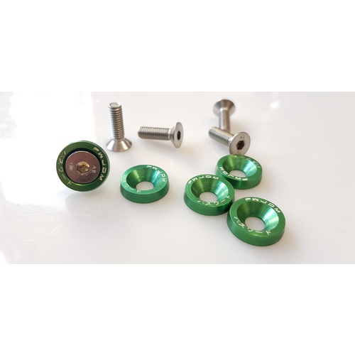 PW Fender Washer Kit Green Password JDM
