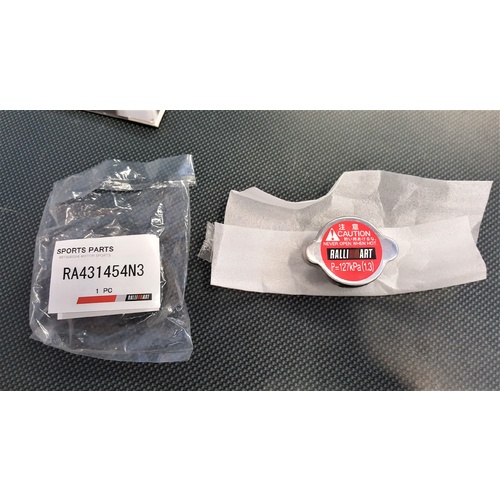 Ralliart Radiator Cap- Red 127kpa (1.3)