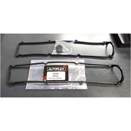 AUTOFLEX Rocker Cover Seal Kit - Suits Nissan CA16D,  CA18DE, CA18DET Engine