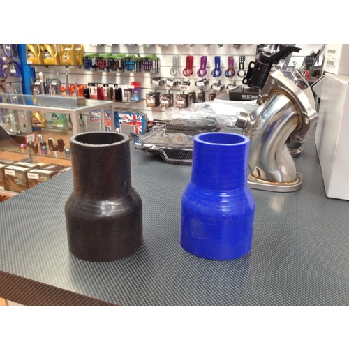SPP Blue Silicone Reducer - 102mm to 76mm 