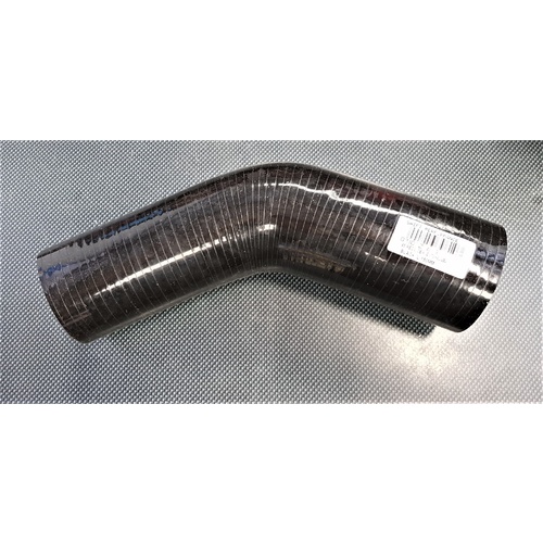 SPP Black 45 Degree Silicone Hose Reducer 76mm to 63mm