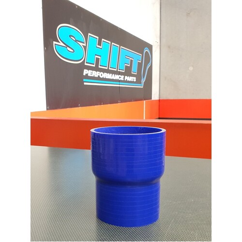 Silicone Reducer BLUE 76mm to 57mm (3 Inch to 2 1/4 Inch) Intercooler Turbo