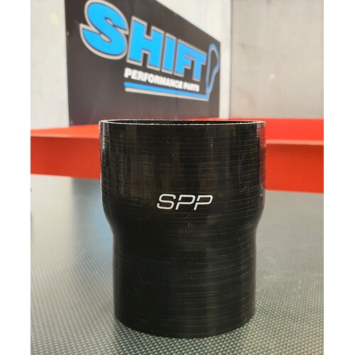 SPP Black Silicone Reducer 89mm to 76mm 